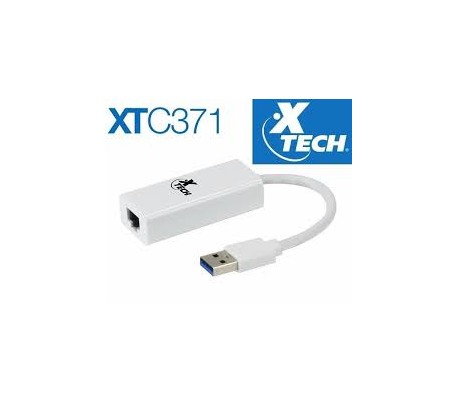 CONVERTIDOR / ADAPTADOR DE USB 3.0 a ETHERNET RJ-45 XTECH